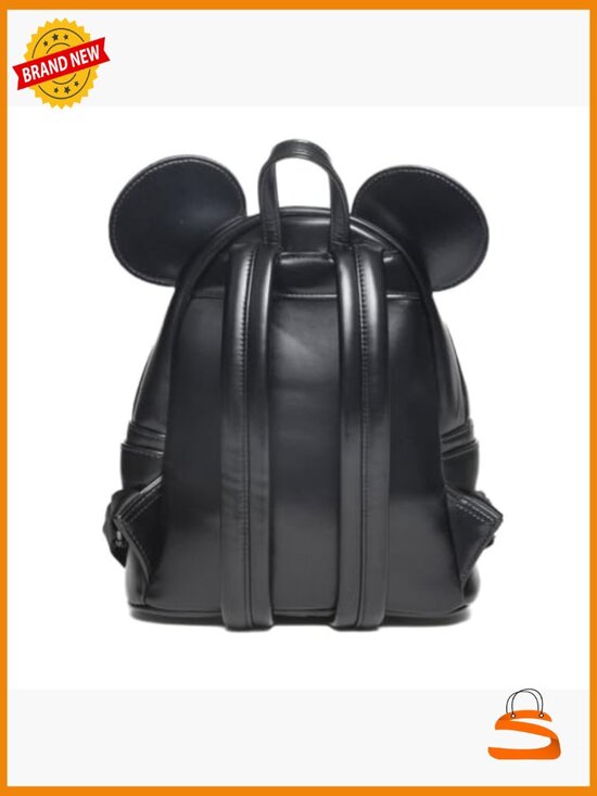 Loungefly Minnie Mouse Mini Backpack Iridescent Studded Faux Leather main image 7